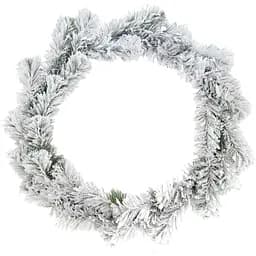 Вінок Novogod'ko Казка засніжений 30 см (904474)