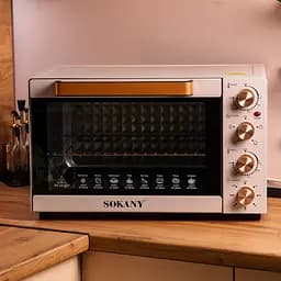 Духовка електрична настільна SOKANY SK-450 об'ємом 50 літрів з таймером Sokany SK450W - мініатюра 16