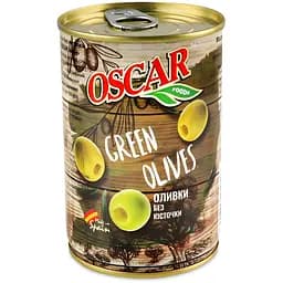 Уцінка. Оливки Oscar без кісточки 400 г 