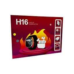 Смарт-годинник Fendior H16+TWS+Powerbank+Charge Orange - мініатюра 3