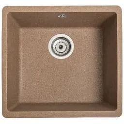 Гранітна кухонна мийка Romzha Mira U-400 Teracota (701) під стільницю