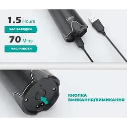 Чоловіча електробритва VGR V-397 акумуляторна водонепроникна бритва для гоління IPX5 5 Вт  - мініатюра 3