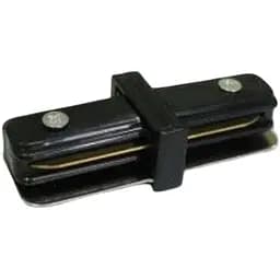 З'єднувач прямий Horoz Electric для шинопроводу чорний