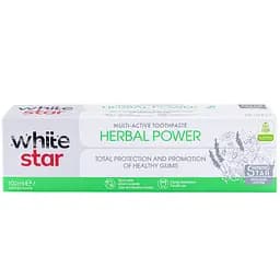 Мультиактивная зубная паста White Star Herbal Power 100 мл