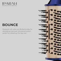 Фен-щітка мультистайлер IPARAH P-266G BLUE 4-в-1 для укладання волосся, 4 насадки, 2 режими швидкості, 2 рівні температури - мініатюра 3