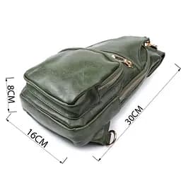 Жіноча слінг сумка Vintage через плече з екошкіри 16х30х8 см sum0026954 - мініатюра 3