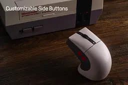 Бездротова миша 8BitDo Retro R8 Mouse 26000 DPI, PAW3395 2.4G/BT N Edition - мініатюра 4