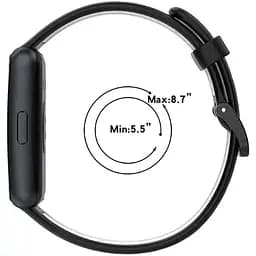 Ремінець Becover Vents Style для Huawei Band 7/Honor Band 7 Turquoise-White (709444) - мініатюра 2