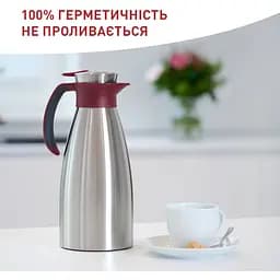 Термоглечик Tefal Soft Grip 1.5 л  бордовий (K3042214) - мініатюра 4