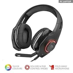 Гарнітура Trust GXT 455 Torus RGB 3.5 мм BLACK (23138) - мініатюра 5