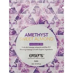 Масажна олія Exsens Amethyst Sweet Almond, 3 мл