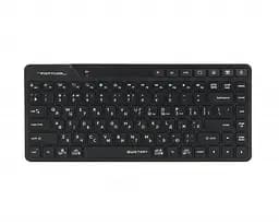 Клавиатура A4Tech FBK26C AS Fstyler, черный, bloetooth/2.4 GHz/USB, мембранные кнопки, 12 горячих клавиш FN, радиус действия до 10 м