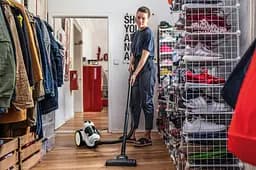 Karcher Пилосос контейнерний VC 3, 700Вт, конт пилок -0.9л, НЕРА 13, білий - мініатюра 8