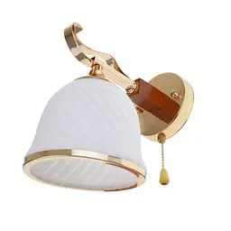 Бра Brille LK-709W/1 E27 FG настенное со стеклянным плафоном