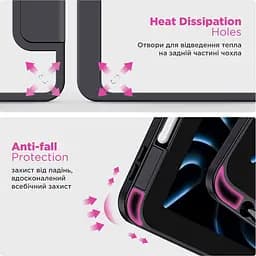 Чохол-книжка ArmorStandart Y-Type PEN для Samsung Galaxy Tab S10 FE+ Black (ARM85530) [152188] - мініатюра 7