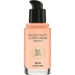 Тональна основа Max Factor Facefinity All Day Flawless 3 в 1 відтінок 35 (Pearl Beige) 30 мл - мініатюра 2