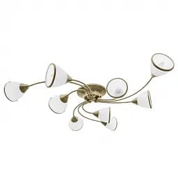 Люстра стельова Brille в спальню E27 60W BZ (LK-614C/9)