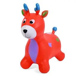 Дитяча іграшка-стрибун "Оленятко" Bambi MS 3259(Red) гума, до 20 кг