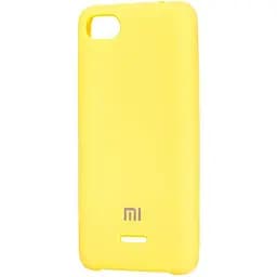 Чохол-накладка Toto Silicone Case Xiaomi Redmi 6 Lemon Yellow - мініатюра 2