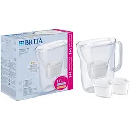 Фільтр-глечик Brita Style Essential Mxpro білий + 2 картриджа (1057795)