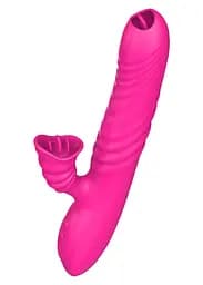 Вибратор Angelia USB 3 functions of thrusting / 20 vibrations Pink Boss Series 26-00142 98776