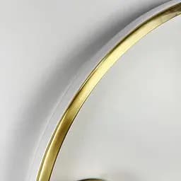 Сучасний стіновий або стельовий LED світильник у латунному корпусі Ø 45 см Арт. WMJ26-450*H70 GD Line F - мініатюра 3