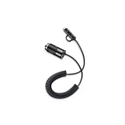 Автомобільний зарядний пристрій Baseus Enjoy Together 2-in-1 Black