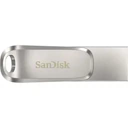 Флеш-накопичувач Sandisk Flash USB 3.1 Ultra Dual Luxe Type-C 256Gb (150 Mb/s) (SDDDC4-256G-G46) - мініатюра 3