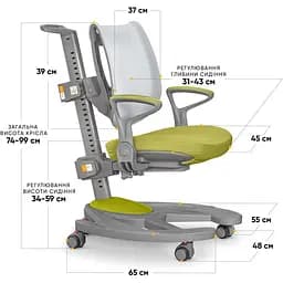 Дитяче крісло Mealux Galaxy KZ (Y-1030 KZ) - мініатюра 3