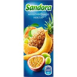 Нектар Sandora Мультивитамин неосветленный 200 мл