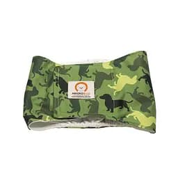 Misoko&Co Багаторазовий підгузник для кобелів S камуфляж