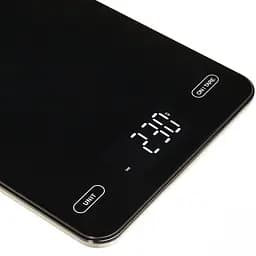 Ваги кухонні Adler AD 3177 black електронні/ 10кг/ г; мл, унція/ USB type C/ автовимкнення/ скло - мініатюра 4