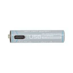 Акумулятор Beston AAA USB Type-C 400mah 1.5V Li-ion * 4 (3AC-18/AA620272) - мініатюра 4