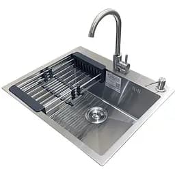 Комплект мийка + змішувач Romzha Arta U-550S Max (A)