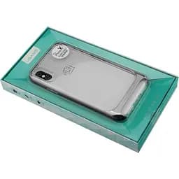 Чохол-накладка Usams Senior Series Apple iPhone X Silver - мініатюра 2