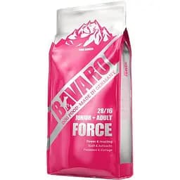 Сухий корм Bavaro Force 28/16 для собак підходить для вигодовування цуценят вже з другого місяця життя 18 кг