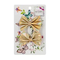 Детские заколки для волос T24067(Gold) золотистый