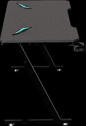 Геймерський комп'ютерний стіл GT Racer T-1213, 120x60x73  Black (T-1213 (120x60x73) Black) - мініатюра 8