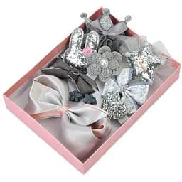 Набор аксессуаров для волос Bambi YG0058(Grey) 10 шпилек в комплекте