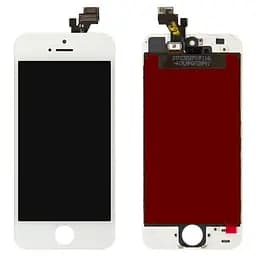 IPhone 5 LCD+touchscreen white білий