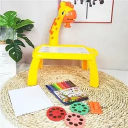 Дитячий стіл проектор для малювання з підсвічуванням Projector Painting 24 деталі - мініатюра 7