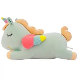 Мягкая игрушка Watchbands Плюшевая игрушка Сказочный единорог длина 30 см мятный (MI-19507)