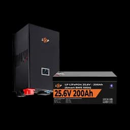 Комплект резервного питания LP (LogicPower) ИБП + литиевая (LiFePO4) батарея (UPS 3600VA + АКБ LiFePO4 5120W)