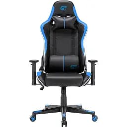 Геймерське крісло GT Racer чорне із синім (X-2528 Black/Blue)
