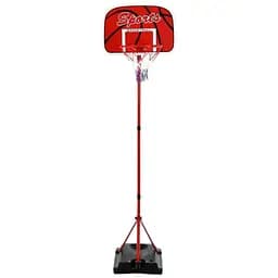 Баскетбольне кільце на стійці MR 1522, висота 110–210 см, щит 46x32 см, кільце 25 см, м’яч і насос