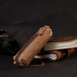 Жіноча шкіряна ключниця GRANDE PELLE 14х3х4 см acs0028323 - мініатюра 6