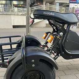 Триколісний сітікоко EVOBIKE Grizzly X3 Pro з вантажкою корзиною - мініатюра 12