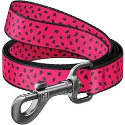 Поводок для собак Waudog Nylon нейлоновый, рисунок "Арбуз"
