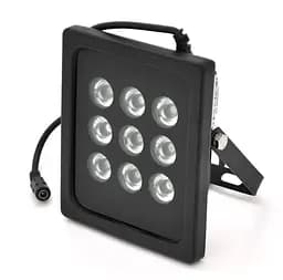 Инфракрасный прожектор ИК Voltronic GYIR90009 на 9 диодов, 12V, 9W, до 100м, угол обзора 90° - мініатюра 1