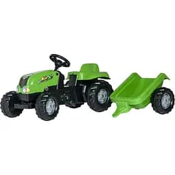 Педальный трактор Rolly Toys rollyKid-X зеленый (12169)